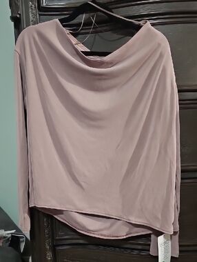 lululemon Drapey Softstreme Off-The-Shoulder Twilight Rose